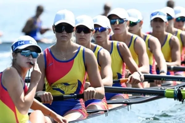 România scrie isotrie la CANOTAJ. O nouă medalie de AUR,  echipajul de 8+1 a făcut o cursă FABULOASĂ