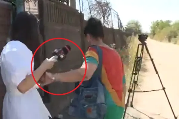 Jurnaliștii Realitatea Plus, agresați de mafia gunoaielor din Slatina. Scene șocante surprinse în direct - VIDEO