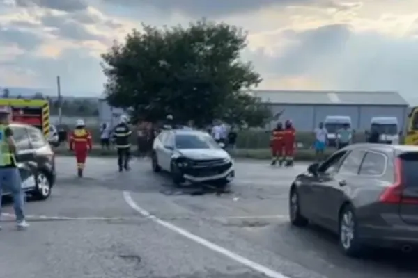 Accident rutier grav în România! Planul ROȘU a fost activat: 12 victime, printre care 6 copii