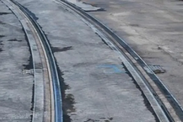 Circulația tramvaielor 41, blocată: un călător s-a dezechilibrat și s-a accidentat