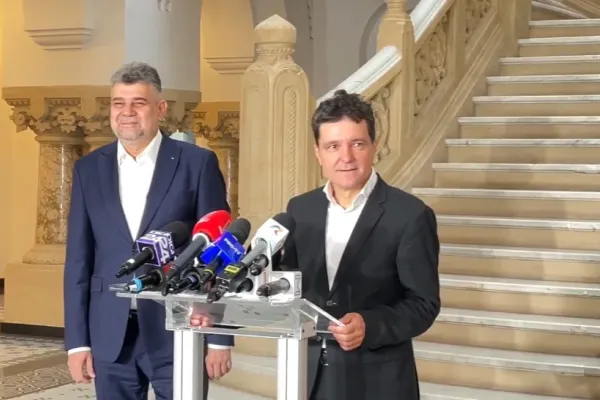 Întâlnire Marcel Ciolacu - Nicușor Dan, la Primăria Generală. Ce se va întâmpla cu blocurile ilegale și cu problemele de trafic din Capitală? - VIDEO