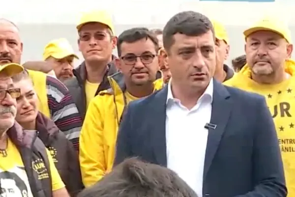 Alegeri prezidențiale. George Simion își depune dosarul de candidatură la BEC. Mesajul transmis de liderul AUR românilor