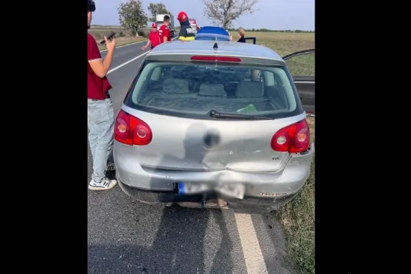 Accident în Buzău, în apropierea localităţii Pietroasele. Patru mașini implicate și două victime