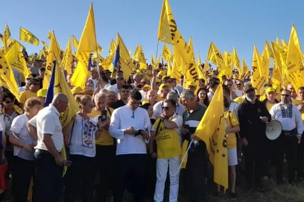 Mesajul președintelui AUR, George Simion, de la Serbările naţionale de la Ţebea, dedicate aniversării a 200 de ani de la naşterea lui Avram Iancu
