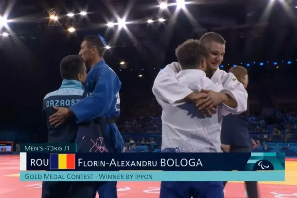 Cozmin Gușă, mesaj de forță după prima medalie de AUR pentru România la Jocurile Paralimpice de la Paris: Alexandru Bologa, campion la JUDO