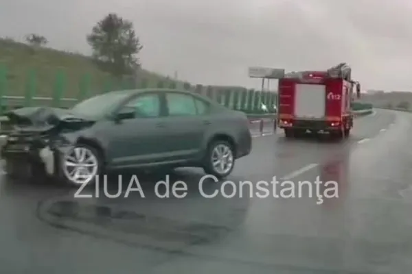 Vergil Chițac, primarul din Constanța, accident grav pe Autostrada Soarelui. S-a izbit cu mașina de parapeții de pe A2