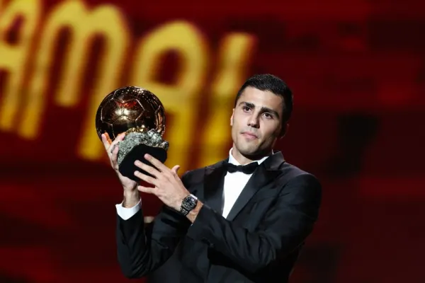 Rodri a câştigat Balonul de Aur