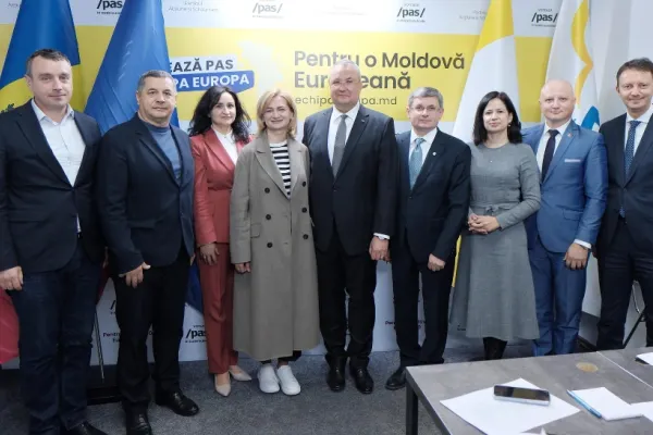 Siegfried Mureșan, la Chișinău: PNL și PAS, parteneri puternici pentru viitorul european al Republicii Moldova