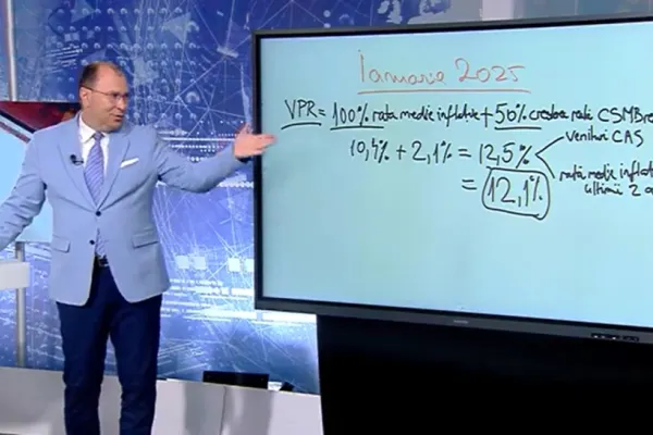 Șeful Casei de Pensii a dezvăluit cei 2 indicatori care se iau în calcul la INDEXAREA din ianuarie 2025. Cu cât cresc pensiile? - VIDEO