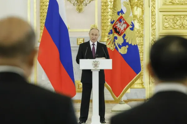 Vladimir Putin i-a primit pe ambasadorii occidentali care şi-au prezentat acreditările la Kremlin. Ce le-a spus diplomaților
