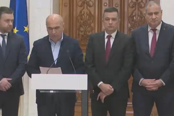 PSD, PNL, USR, UDMR și reprezentanții minorităților naționale au convenit formarea unei coaliții pro-europene "pentru stabilitate și modernizare". Anunțul lui Ilie Bolojan