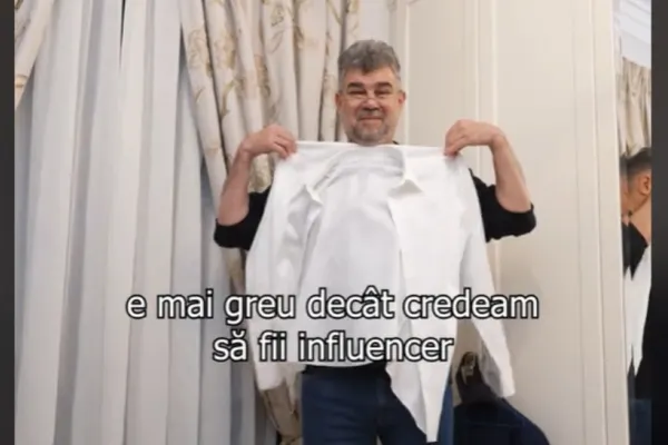 Cum se pregătește Ciolacu pentru o zi la Guvern. Premierul a făcut publice secvențele "cut out": E greu să fii influencer