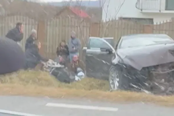 Accident grav pe DN11. Cinci oameni au fost răniți