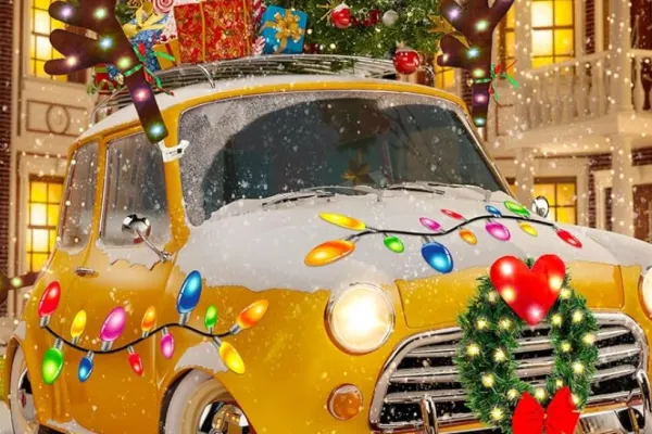Când te pot lăsa decorațiunile auto fără talon. Coarnele de ren, crengile de brad sau multitudinea de cruciulițe pot fi luate la ochi de polițiști