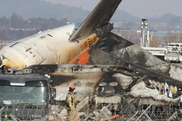 Cauza producerii ACCIDENTULUI AVIATIC din Coreea de Sud, posibil să fie elucidată. SURSE: Pene de pasăre şi sânge, găsite în ambele motoare ale aeronavei