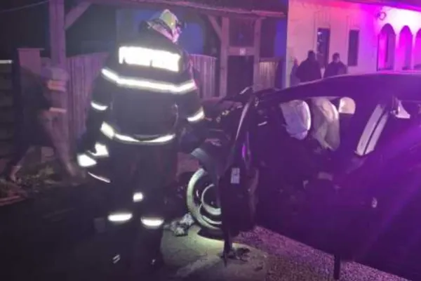 Accident teribil în Bistrița Bârgăului. Un om și-a pierdut viața în urma impactului