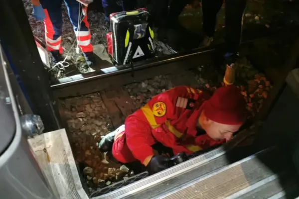 Accident feroviar grav între stațiile Fetești și Cernavodă. O persoană a murit după ce s-a aruncat în fața trenului
