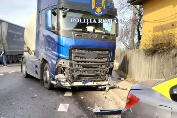 Accident mortal pe DN7: traficul a fost restricționat