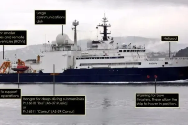 Britanicii au detectat o navă de spionaj rusească în Canalul Mânecii. Ce spune Kremlinul