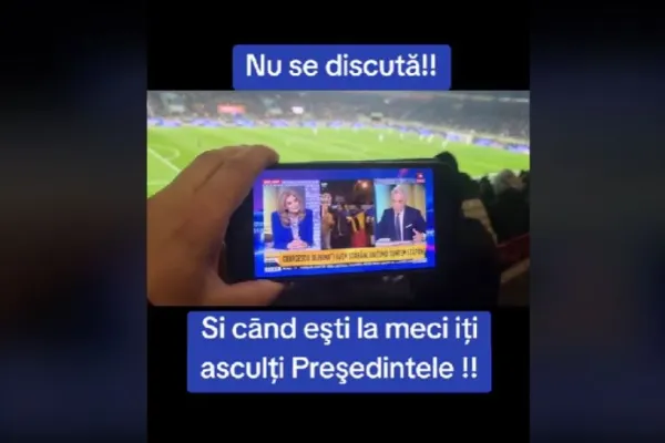 Impresionant! Românii urmăresc Realitatea PLUS de pe stadion