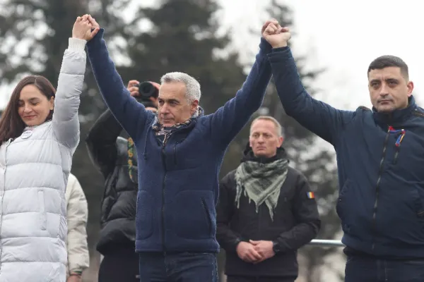 George Simion a făcut anunțul la Realitatea PLUS. Când își vor depune dosarele de candidați el și Ana Maria Gavrilă?