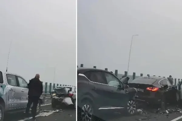 Haos pe Autostrada A 0: carambol cu 7 mașini și mai multe victime implicate. Cum s-a produs accidentul?