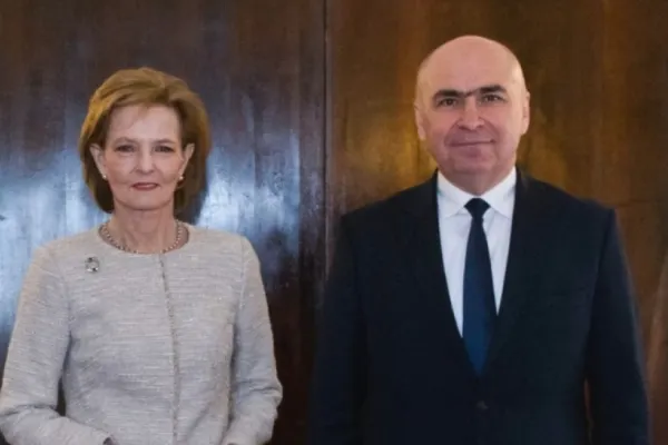 Preşedintele interimar Ilie Bolojan s-a întâlnit cu Majestatea Sa Custodele Coroanei la Palatul Elisabeta