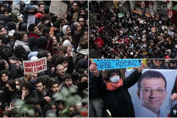 Sute de oameni au fost arestați în urma protestelor din Turcia