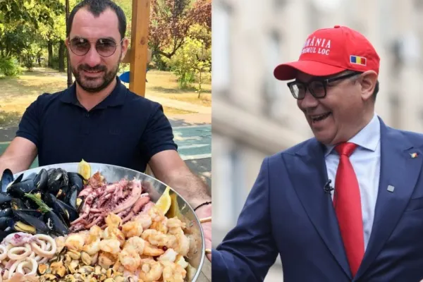 ”Pisicul” Ponta, alături de controversatul Pescobar. Suveranistul vopsit a început goana după voturi și lansează atacuri la adresa lui Nicușor Dan