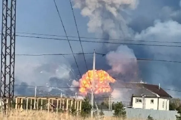 Explozii la un depozit de muniție din Rusia. A fost declarată stare de urgență - VIDEO