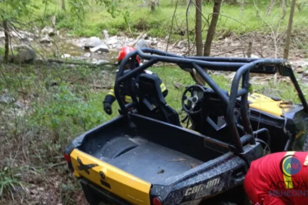 Tragedie în Mehedinți. O turistă din Germania a murit după ce a căzut cu ATV-ul într-o râpă