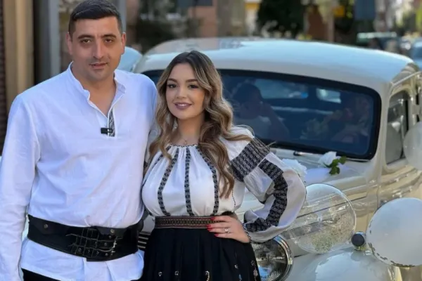 Ilinca și George Simion, poveste emoționantă de dragoste. Cum s-a schimbat viața liderului AUR de când a devenit tată