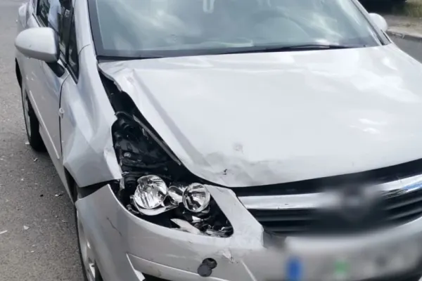 Accident rutier în Giurgiu: un minor a ajuns de urgență la spital