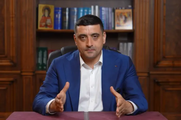 George Simion, prima reacție după ce numărătoarea voturilor l-a indicat câștigător pe Nicușor Dan - VIDEO