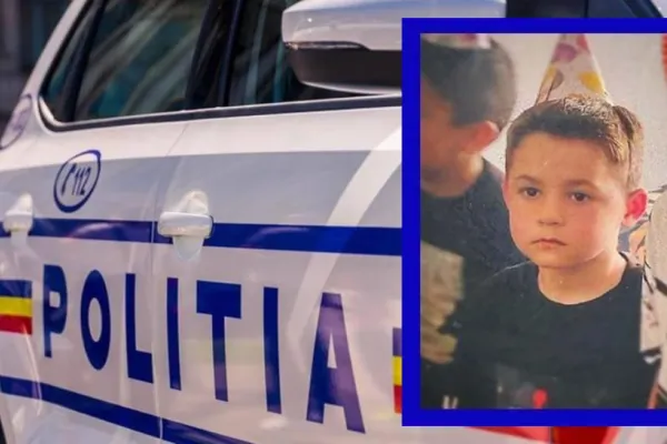 Alertă în județul Argeș! Polițiștii caută un copil în vârstă de 6 ani care a dispărut din fața blocului