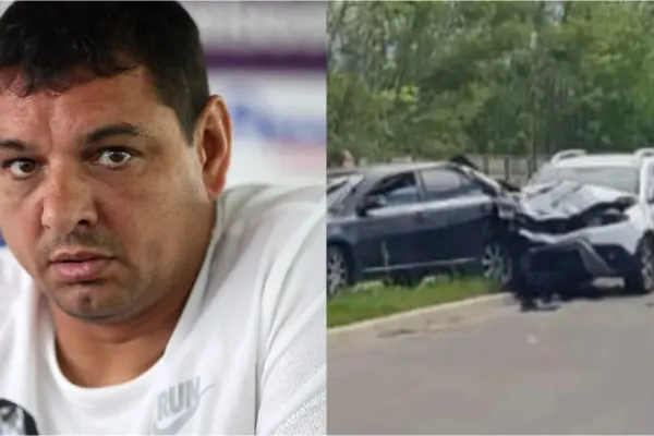 Accident GRAV: Ionel Ganea, implicat într-un incident rutier, fiul său de doi ani – transportat de urgență cu elicopterul SMURD