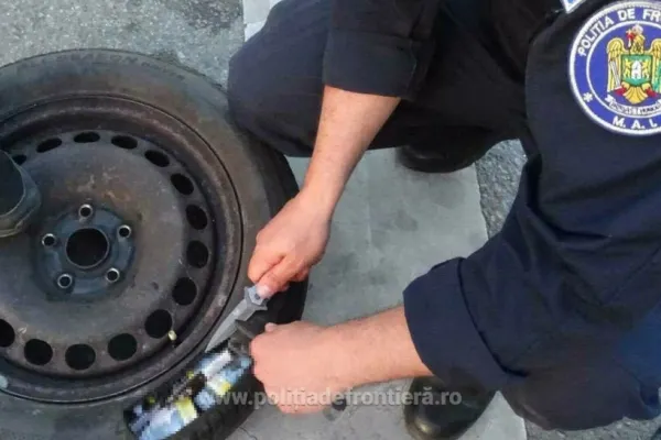 Descoperire inedită la granița României: ce au descoperit polițiștii în urma unui control de rutină la Giurgiu