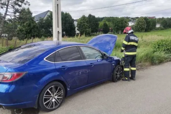 Accident în județul Botoșani. Un copil de 4 ani a fost rănit în urma impactului dintre două mașini