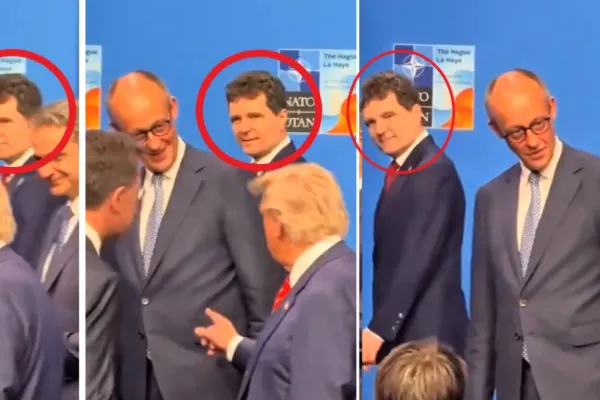 Nicușor Dan, secvențe hilare la summitul NATO. L-a pândit pe Donald Trump, sperând să fie băgat în seamă - VIDEO