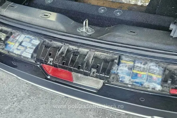 Descoperire neașteptată în două maşini cu numere de Franţa, oprite în Giurgiu. Polițiștii au efectuat un control de rutină