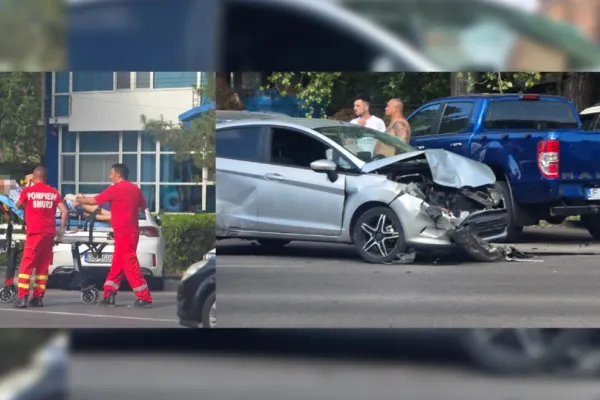 Accident rutier în Mamaia. Un șofer aflat în stare avansată de ebrietate circula haotic