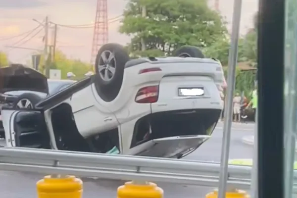 Accident mortal pe DN1, la Balotești. Un șofer a fost aruncat prin trapa mașinii: bărbatul nu purta centură de siguranță