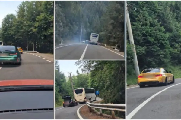 Pericol pe Transfăgărășan: șoferi filmați gonind cu viteză excesivă pe serpentine. Turiștii au sunat la 112