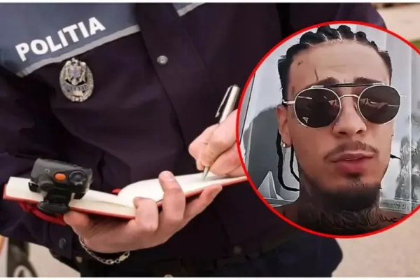 Trapperul care a înjurat România a rămas pieton. Motivul pentru care polițiștii i-au suspendat permisul de conducere