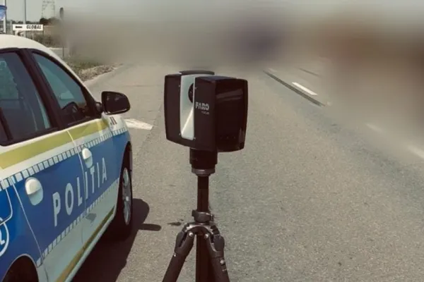 Aparatul 3D cu care polițiștii români pot recrea virtual circumstanțele tragediilor rutiere - FOTO