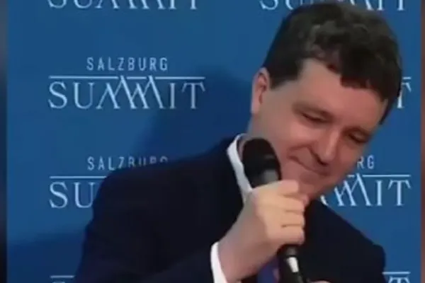 Nicușor Dan, moment penibil în timpul vizitei în Austria