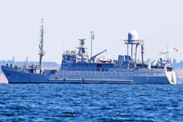 Rusia a scufundat o navă ucraineană de recunoaștere, la gurile Dunării, folosind o dronă navală - VIDEO