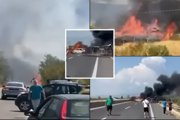 MAE, despre accidentul din Grecia: ”Din informațiile preliminare, nu ar fi cetăţeni români printre victime”