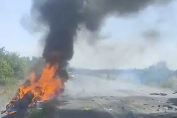 Accident grav pe centura Lugojului: șofer găsit carbonizat după coliziunea cu un TIR