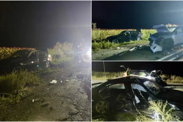 Tragedie în județul Botoșani. Un tânăr de 20 de ani a murit și alte cinci persoane au fost rănite într-un accident pe DN 24C